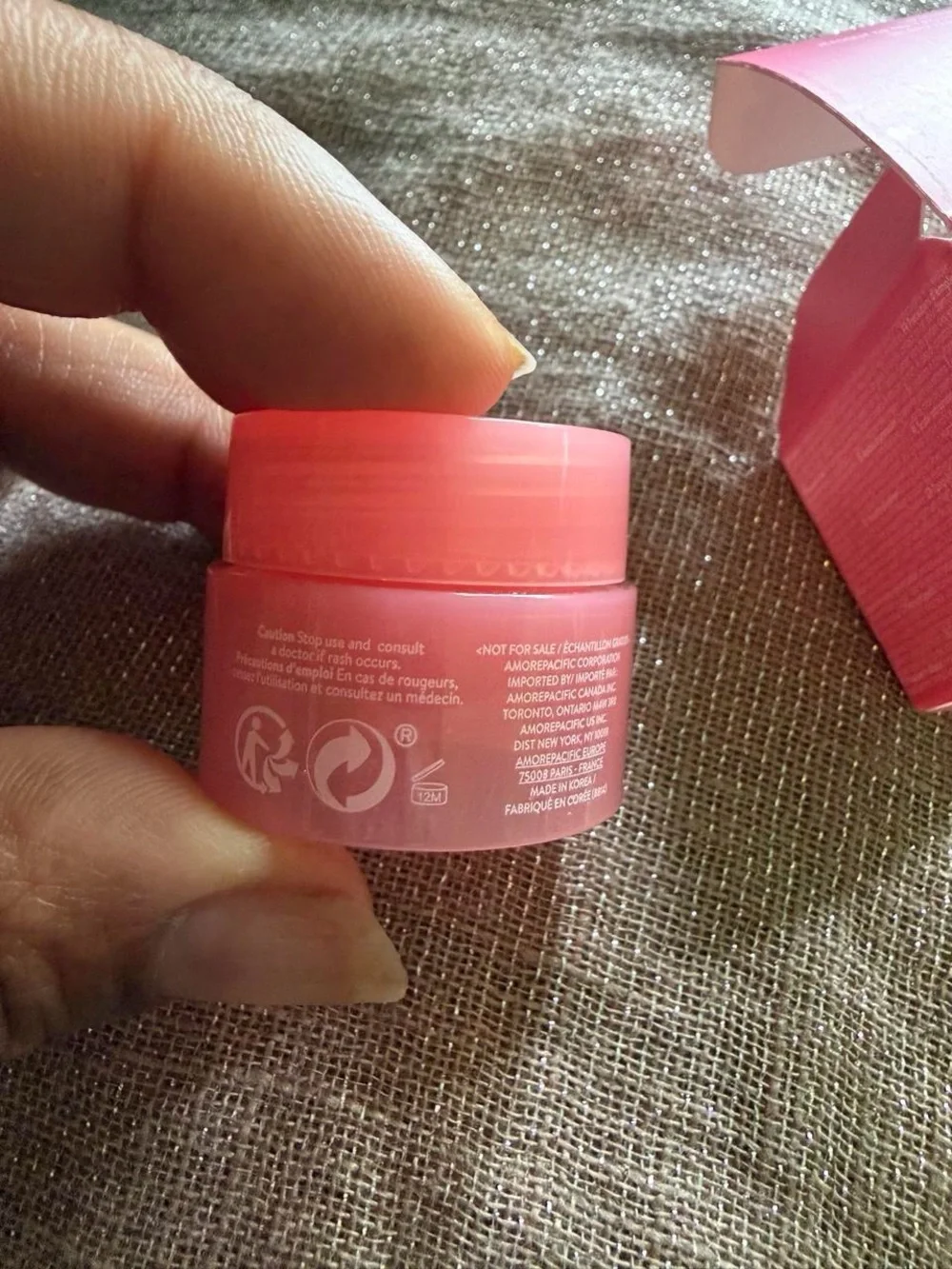 LANEIGE Lip Sleeping Mask Mini Boxes 2pcs- Pink